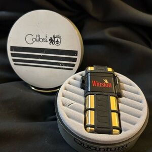 NWOT! RARE! Vintage Colibri Quantum Flameless WINSTON Lighter🔥